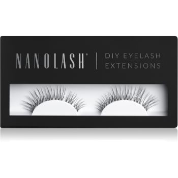 Nanolash DIY Eyelash Extensions pachet cu gene fără noduri autoadezive - imagine 2
